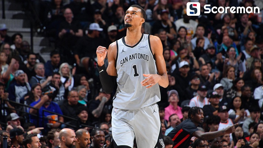 샌안토니오, 휴스턴 상대 25점차 대승...웸반야마 29점 8리바운드 4블록